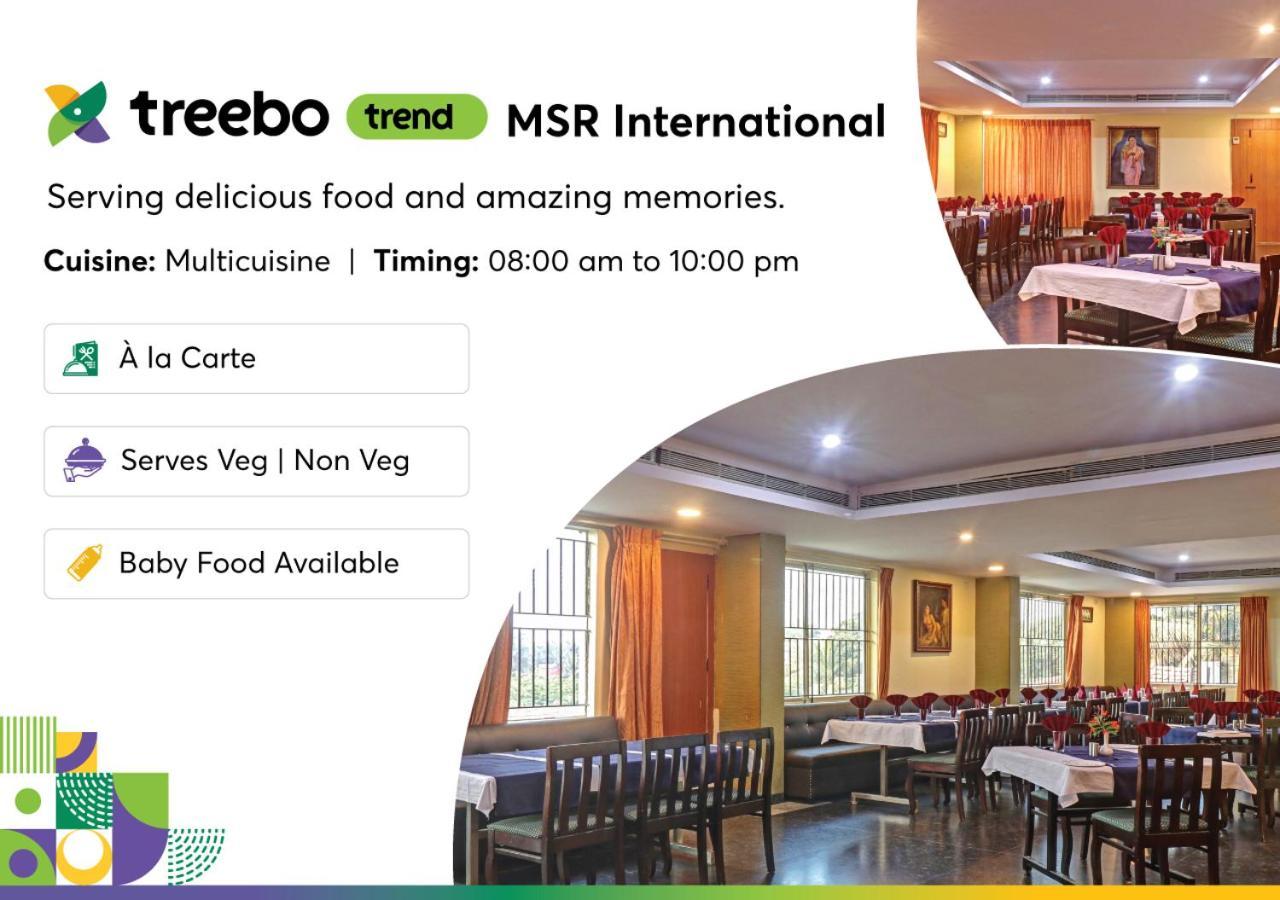 Treebo Trend Msr International - Hebbal Hotell Mysore Eksteriør bilde